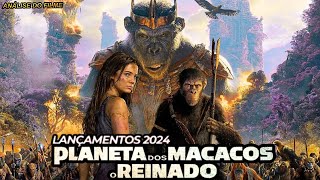 O FILME DE AÇÃO PLANETA DOS MACACOS O REINADO LANÇAMENTO 2024 É INCRÍVEL [upl. by Glarum]