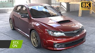 Cyberpunk 2077 POV Realistic Car Showcase  Real Life Graphics Mod  2008 Subaru WRX STI [upl. by Valsimot603]