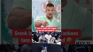 Of Course Gronk Knew This Yankees Fan 🤦🏻 gronk gronkowski yankees dodgers [upl. by Lizzie]