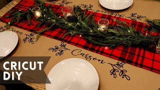 Cricut DIY ✨ Unique Table Setting Idea w Names cricuthack [upl. by Toinette]