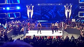 Braun Strowman Dolph Ziggler and Drew McIntyre Live Entrances  RAW 82718 [upl. by Deryl315]