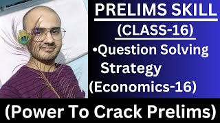 MARATHON CLASSSKILL DEVELOPMENT Upsc prelims ka question kaise solve kare Upsc prelims strategy [upl. by Tewfik337]