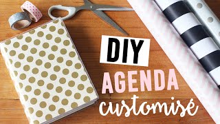 DIY  Customiser son agenda  camillegrandxo [upl. by Ayekam]