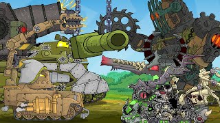 All Episodes Escape from Leviathan World  Cartoons about tanks [upl. by Yromem]