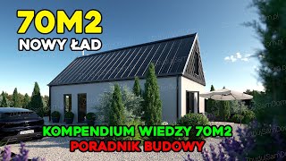 Polski ład projekt 70m2 poradnik budowa domu nowy ład 70m2 na zgłoszenie [upl. by Macario]