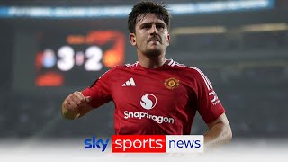 Europa League Maguire rescues Man Utd in stoppage time  Lyon punish Rangers [upl. by Colwin391]