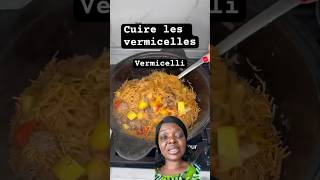 Comment cuire les vermicelles  how to cook vermicelli recipe recette pasta vermicelli comedy [upl. by Adaiha381]