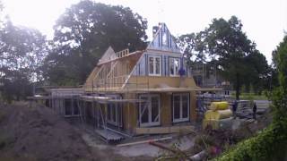 Assemblage houtskeletbouw woning in 2 dagen  Presolid Home BV [upl. by Ahseym]