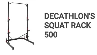 Decathlons SQUAT RACK 500 Assembly amp Review [upl. by Manning157]