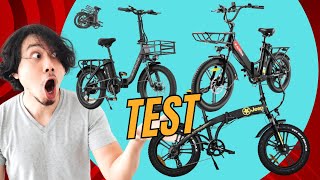 EBIKE KLAPPRAD Test amp Vergleich  Die 3 besten Modelle 2024 [upl. by Ynamad989]