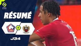 LOSC LILLE  OGC NICE 2  2  Résumé  LOSC  OGCN  20232024 [upl. by Sabsay]