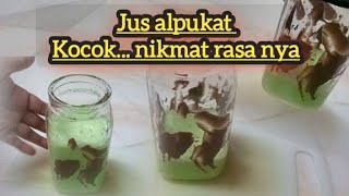 NYOBA BUAT JUS ALPUKAT KOCOK [upl. by Orofselet]