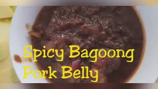 SPICY GUISADONG BAGOONG  SPICY GUISADONG ALAMANG [upl. by Enilegna]