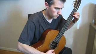 Galliard by Francis Cutting on Classical Guitar  Performed by Russell Walker [upl. by Cerellia]