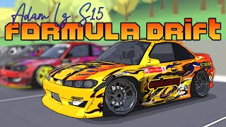 Making ADAM LZ S15 Formula Drift Replica  FR Legends v029 Gameplay amp Custom Livery [upl. by Ahsinuq311]