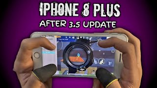 IPHONE 8 PLUS AFTER 35 UPDATE  PUBG MOBILE [upl. by Eelorac641]