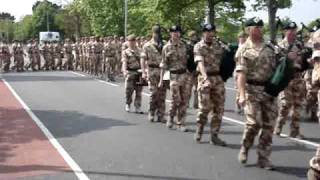 IRISH GUARDS GOING TO IRAQ [upl. by Rebeca]