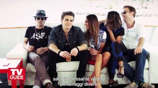 The Vampire Diaries Cast at Comic Con 2014 sub ita [upl. by Idnahk525]