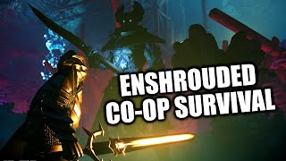 Enshrouded  Coop Survival Gameplay  Boss Fights Questing and Exploration [upl. by Hendrix452]