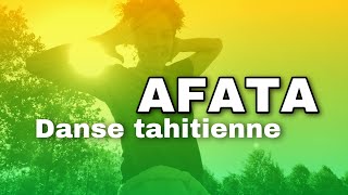 TUTO AFATA  PAS DE DANSE TAHITIENNE  💃 [upl. by Nhguavad]