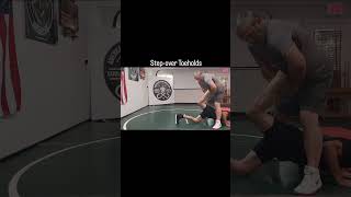 Jon Strickland  Step Over Toe Hold American Hook Wrestling catchwrestling wrestling grappling [upl. by Dnalevets]