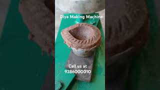 Deepak Making Machine Diya  Cow dung deepak making  gobar se banaye ya Mitti se madeinindia [upl. by Nobell558]