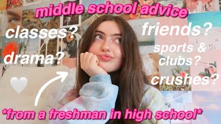 middle school advice and tips [upl. by Ailla]