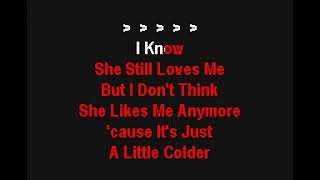 George Strait  I Know She Still Loves Me Karaoke  Outer Limits Karaoke [upl. by Allsopp]