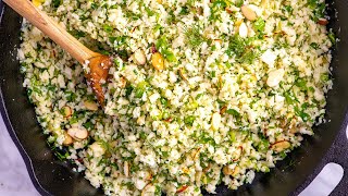 The Best Cauliflower Rice Recipe Weve Made [upl. by Harts]