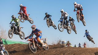 Best of 2 Stroke Action 💥 MX125 Motocross Montearagón 2023 by Jaume Soler [upl. by Nanji]