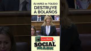 CAYETANTA ÁLVAREZ de TOLEDO destruye a BOLAÑOS El mayor BULO es que tú seas MINISTRO de JUSTICIA ⚖️ [upl. by Beshore]