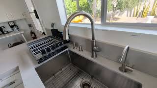 Kohler R23863 SD VS Motif Kitchen Faucet with Pull Down Sprayer and Soap Dispenser Review [upl. by Mindy]