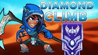 Mirage to Diamond  Scythe Brawlhalla Gameplay [upl. by Atilrak155]