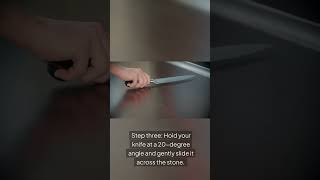 shorts How to sharpen a knife [upl. by Sheaff]