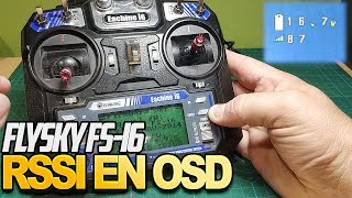 Actualizar Firmware Flysky FSI6 a 14 canales con RSSI en OSD FlyPlus 175 [upl. by Pollux495]