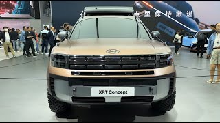 The New Hyundai Santa Fe XRT Concept Walkaround—2024 Beijing Motor Show [upl. by Drexler]