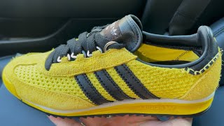 Adidas Wales Bonner SL76 Yellow Shoes [upl. by Omarr]