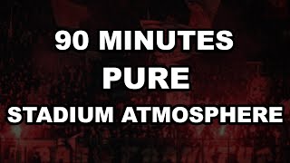 90 MINUTES STADIUM ATMOSPHERE [upl. by Annoerb]