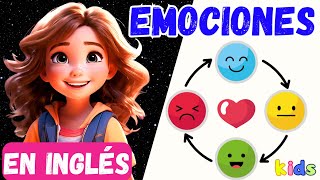 Cómo se Pronuncian Las Emociones Happy Sad Excited Angry en Inglés  KNinglés KIDS [upl. by Buroker]