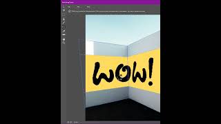 Perspective text effect photoshop photoshoptutorial [upl. by Odlamur]