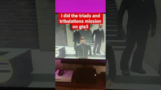 I did the triads and tribulations mission on gta3  subscribe gta3 gaming shorts viral [upl. by Frum]