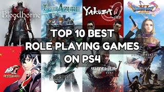 Top 10 Best Role Playing Games RPG On PS4  2023 [upl. by Zacek]