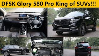 DFSK Glory 580 Pro 2024  specs and review  price and feature  DFSK Glory 580 Pro King of SUVs [upl. by Theta698]