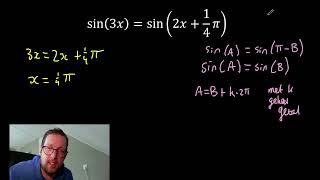 Goniometrische vergelijkingen [upl. by Orutra]