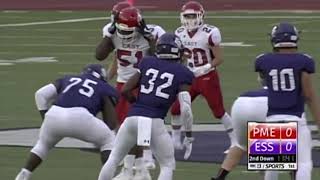 East Stroudsburg South Cavaliers vs Pocono Mountain East Cardinals High School Football 9117 [upl. by Oivatco]