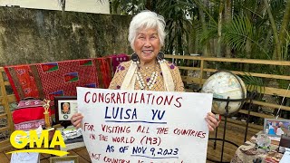 Meet the 79yearold woman who traveled to every country [upl. by Carlee]