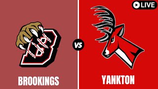 Brookings Bobcats vs Yankton Bucks Football [upl. by Nylla]