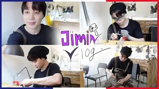 VOSTFR  BTS VLOG  Jimin l Latelier du bracelet VLOG [upl. by Airb]