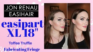 Jon Renau easipart XL 18quot Human Hair  FS63027 Toffee Truffle [upl. by Germann]