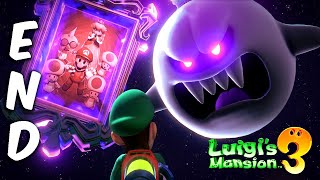 Luigis Mansion 3 Playthrough Gameplay Part 15 ENDING King Boo Boss Fight [upl. by Elidad706]